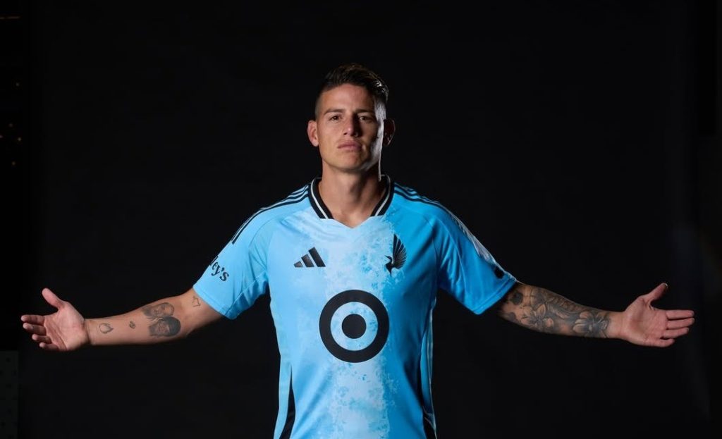 Lesão pode retardar a estreia do astro recém-contratado James Rodríguez na MLS