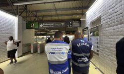 Irregularidades sérias são identificadas na estação Deodoro, incluindo a não observância do vagão exclusivo para mulheres