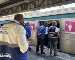 Operação revela infrações à legislação dos vagões exclusivos para mulheres