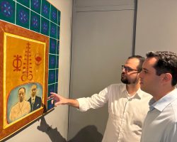 Prefeito explora galeria no coração do Rio para promover a arte local