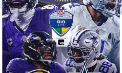 Maracanã será palco do confronto entre Ravens e Cowboys na temporada regular da NFL de 2026