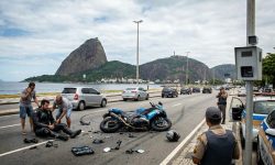 Setenta e sete por cento dos acidentes de trânsito em Brasília envolvem motocicletas, revela Semove