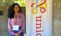 Joyce Trindade marca presença em conferência global feminina no Chile