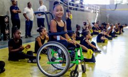 Vila Olímpica do Mato Alto sedia inaugural Festival Esportivo para Pessoas com Deficiência