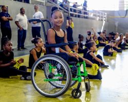Vila Olímpica do Mato Alto sedia inaugural Festival Esportivo para Pessoas com Deficiência