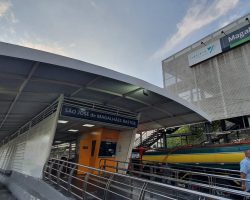 Transolímpica: Estação Magalhães Bastos retoma funcionamento após incêndio neste sábado