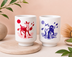 Gendai apresenta nova linha de Yunomis com referências a ícones japoneses