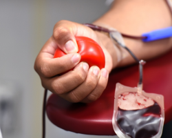 Ação solidária na Barra da Tijuca visa reforçar reservas de sangue do Hemorio