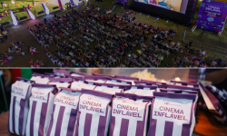 Cinema Inflável finaliza sua temporada no Rio com sessões noturnas gratuitas na Cidade de Deus