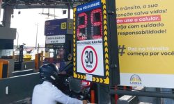 Linha Amarela ganha controle de velocidade para motos em faixa exclusiva